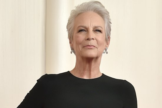 Jamie Lee Curtis at the 2024 Oscars.