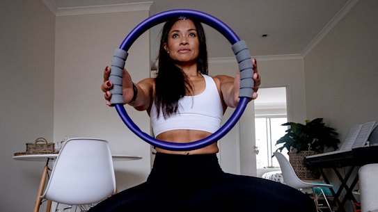 You don't need a gym nor a huge space to get active, says personal trainer Elka Pettifer.
