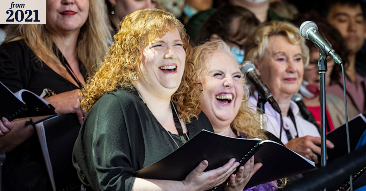On one holy night, carol singers can live ‘in the joy of the moment’
