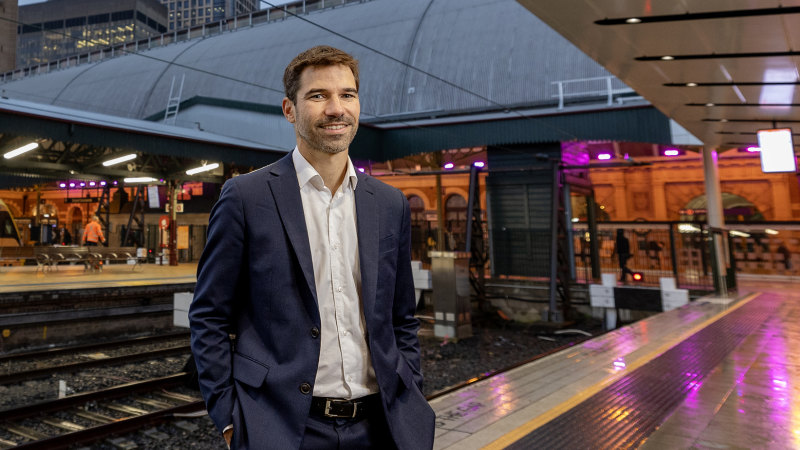 He ran Europe’s second-busiest rail line. Now he’ll oversee one of Sydney’s