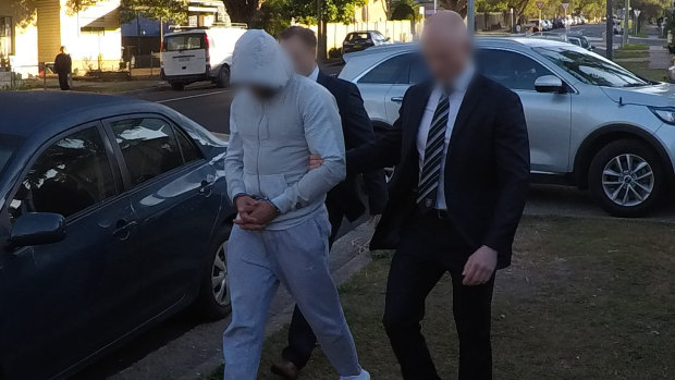 Police executed search warrants at five properties in Sydney's west and arrested three men.
