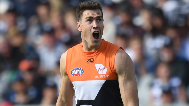 Class of his own: GWS Giants spearhead Jeremy Cameron.