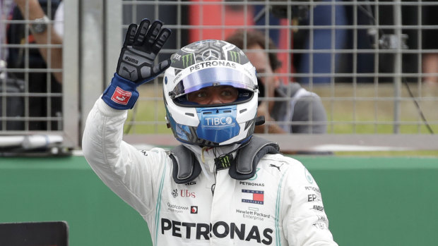 Valtteri Bottas just pipped teammate Lewis Hamilton for pole position.