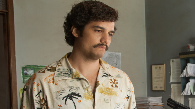 Wagner Moura as Pablo Escobar in the Netflix original series 'Narcos'. 