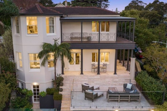 The Clifton Gardens home of Brad Orgill is for sale with a $10 million guide.