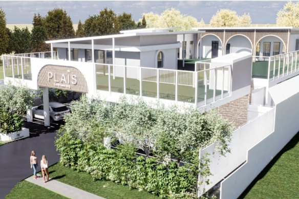 An artist's impression of Plais Early Leaning in Sherwood was presented to Brisbane City Council in March. 