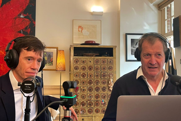 The Stewart-Campbell double act has powered The Rest Is Politics to become one of Britain’s most-listened podcasts.