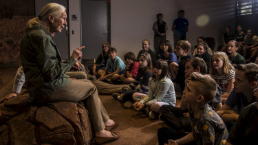 To honour Dr Goodall's contribution to conservation, Taronga Zoo has dedicated the Taronga Institute of Science and Learning to her. 