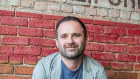 Alex Kruglov, founder of group gaming app pop.in, in Venice Beach Los Angeles. 