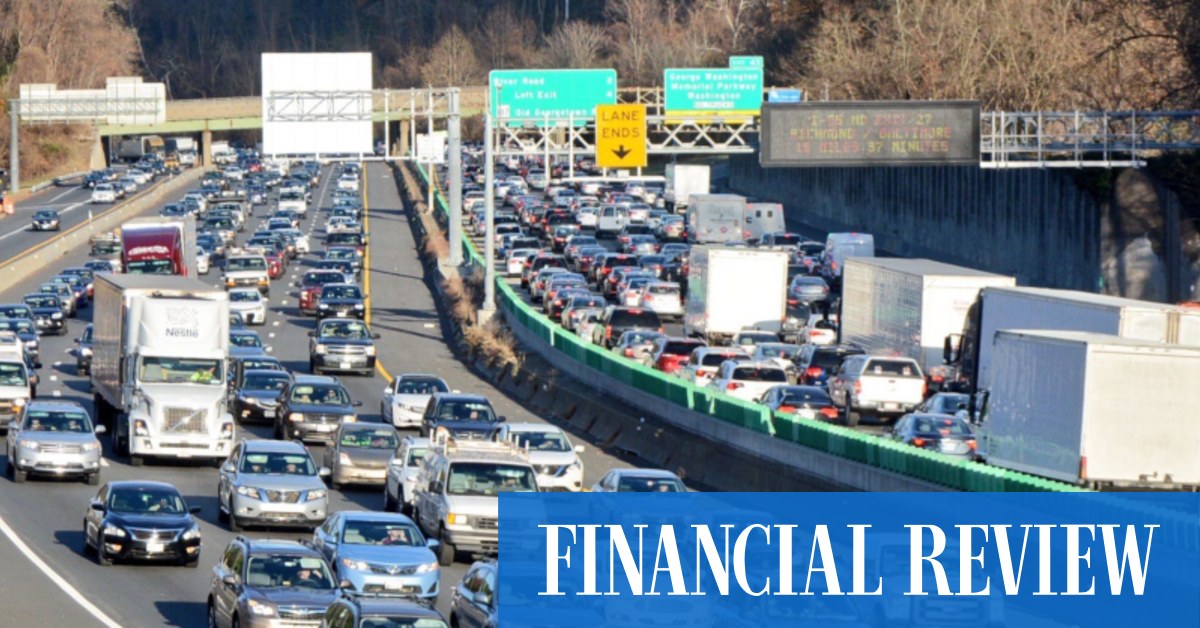 Washington yakınlarında Transurban Axis 13,7 milyar Dolarlık Paralı Yol