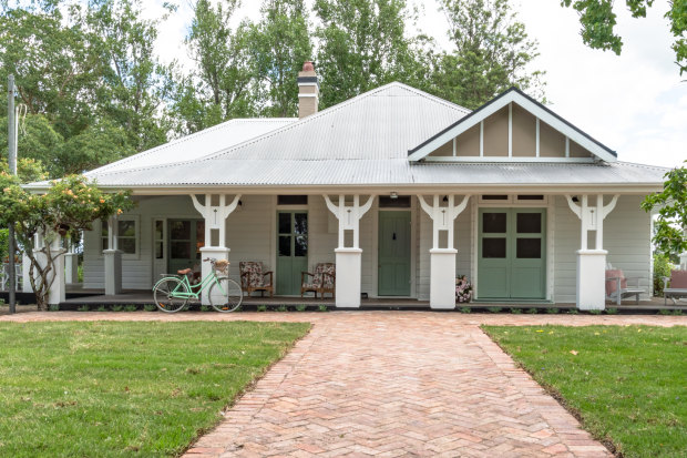 Historic Lorn Rose Farm Homestead, two hours’ drive from Sydney.