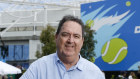 Kia Australia CEO Damien Meredith, at Melbourne Park during the Australian Open, in Melbourne.