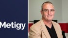Metigy chief executive David Fairfull  projected the image of a successful founder. 