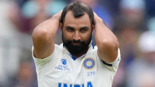 Overlooked: Mohammed Shami will not be a part of India’s blue chip tour of Australia this summer.