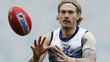Geelong star Tom Stewart.