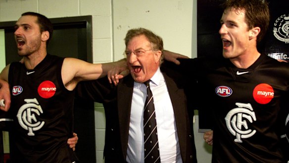 At one point John Elliott, centre, even flirted with a bid for Anheuser Busch.