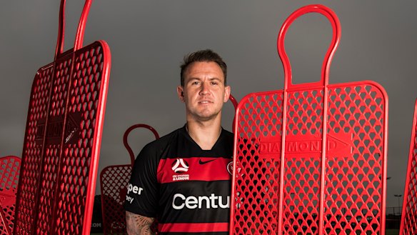Weaving through the box: New Wanderers signing, Simon Cox. 