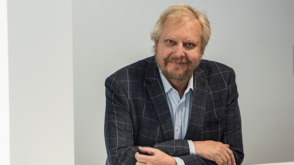 WiseTech chief executive Richard White still owns the majority of the $8.8 billion company.