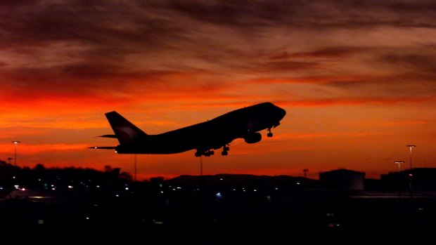 Qantas management is at loggerheads with international pilots over the pay and conditions on its planned “Sunrise" flights.