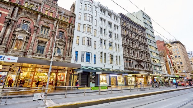 The Brashs building at 108 Elizabeth Street is the latest to get a revamp.