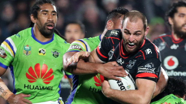 Simon Mannering returns to the Warriors after a year in Australia.