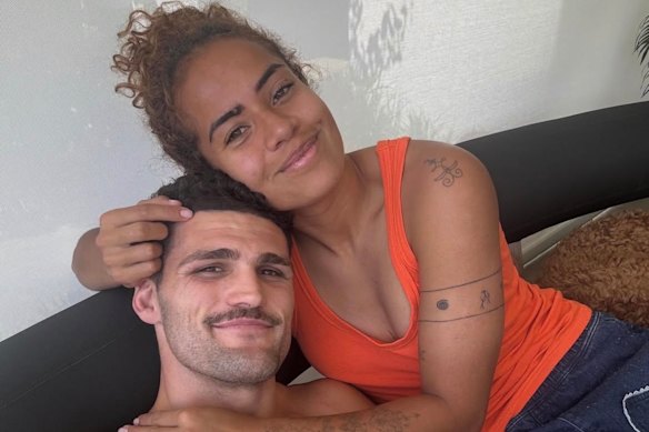 Nathan Cleary and Mary Fowler.