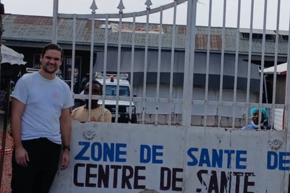 Australian doctor Rory Marples worked in Goma last year.