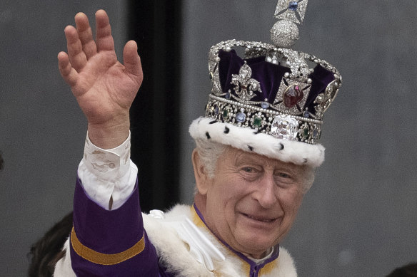 King Charles III was crowned.