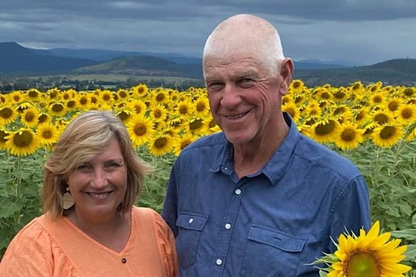 Scenic Rim farmers Jenny and Russell Jenner launched the Kalbar Sunflower Festival in 2021. A year later, Russell was diagnosed with terminal cancer.
