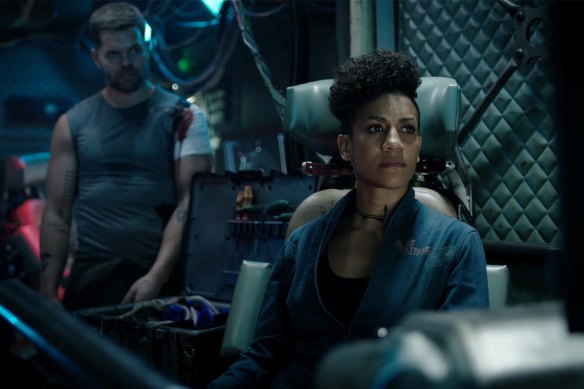 A scene from The Expanse.