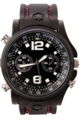 The camera watch sold at JayCar for $40. Note the camera beneath the 6.