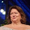 From rocks to frocks: Mining magnate Gina Rinehart’s fashionable move