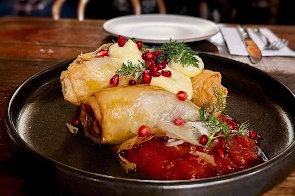 The family-made food of Philhellene in Moonee Ponds.