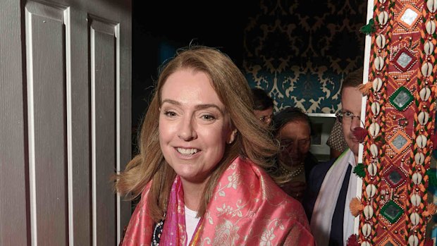  Kellie Sloane visits Harris Park in Sydney 