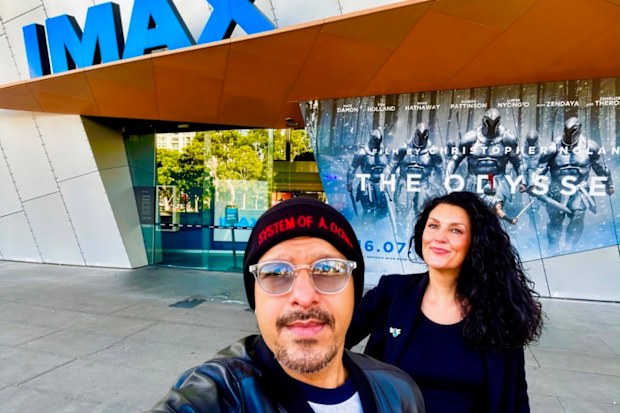 Nitesh and his wife travelled from Colombo, Sri Lanka to watch The Odyssey in IMAX 70mm in Melbourne.