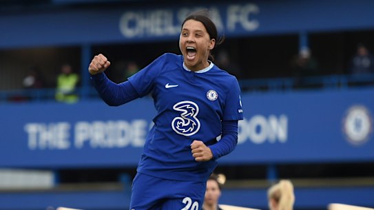Sam Kerr is in the Chelsea squad ahead of Friday’s Women’s Super League opener against Manchester City.