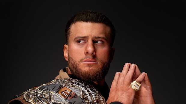 Pro wrestler Maxwell Jacob Friedman is in Australia for AEW.