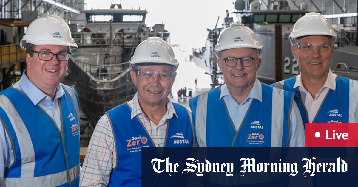 WA news LIVE: Prime Minister in Perth following $12b subs promise