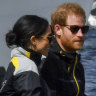 Royals Harry and Meghan float on harbour for final Sydney appearance