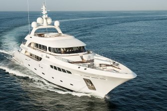 Anthony Bell’s new superyacht, Ghost III.