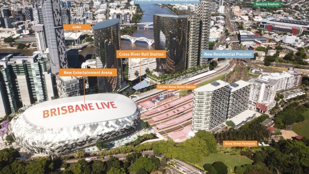 Roma Street Transit Centre will be demolished to make way for the new Brisbane Live development.