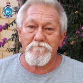 A photo of Barry Podmore circulated by police.