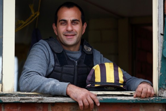Saab Hasan's life-long passion for horse racing has seen him leave war-torn origins, migrate to Australia, learn English and hold down multiple jobs to get a start in the industry and now be recognised. 