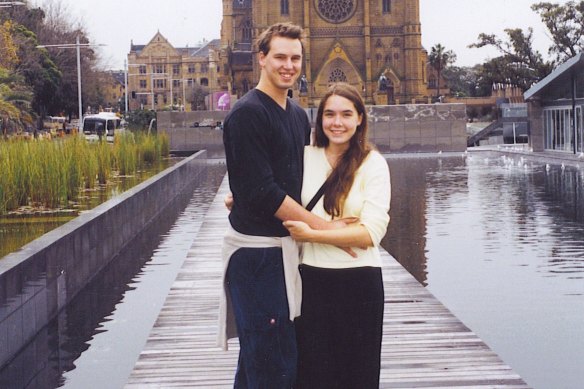 The article's author Konrad Marshall and his then future wife, Nikki, who is from upstate New York. They met 20 years ago in Cairns. 