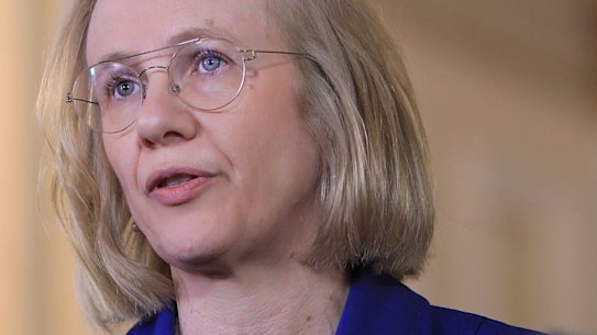 Queensland's chief health officer Dr Jeannette Young.