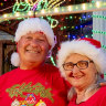 Couple light up Christmas for a good cause