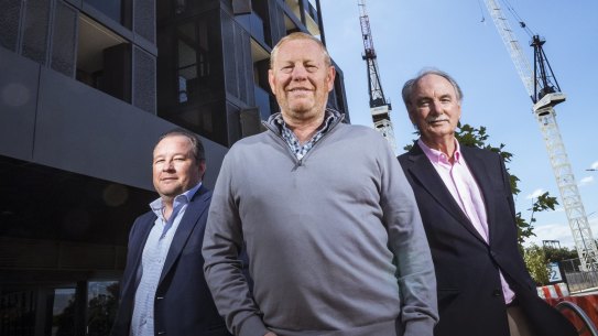 BPG’s Matthew Reszka, Sam Beck and Barry Shepherd.