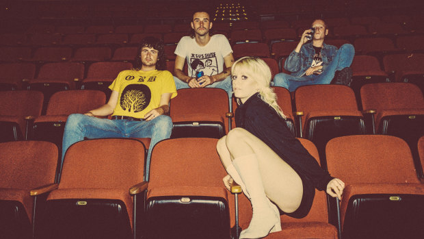 Nominated last year in the best breakthrough category, Amyl and the Sniffers have been nominated this year for best live act in The Age Music Victoria Awards.