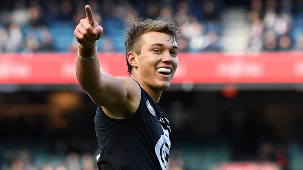 In a boost to the Blues, Patrick Cripps has signed a new deal.