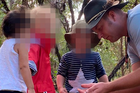 Tait ran a business called Wild Earthlings, a so-called “bush kindy”.